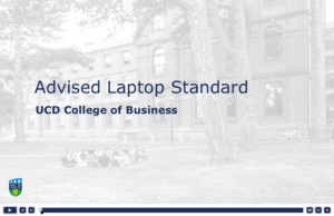 Advised Laptop Standard